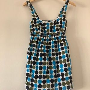 100% Cotton Lilu polka dot baby doll cami